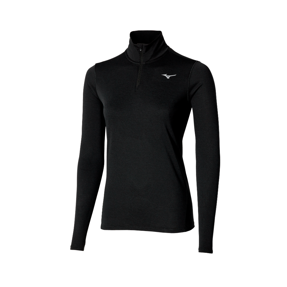 LADIES CORE IMPULSE HALF ZIP LONG SLEEVE TEE-thumbmail-3