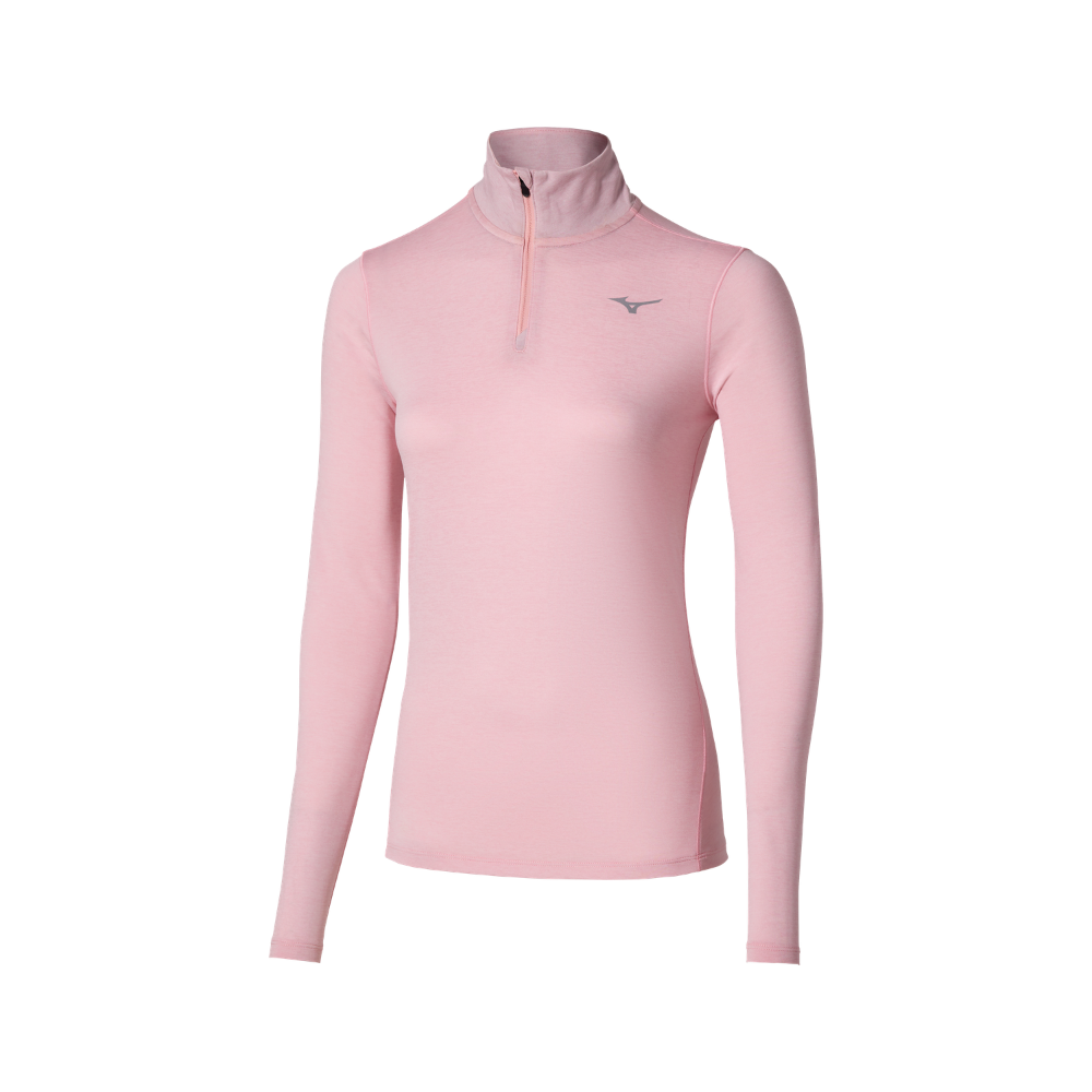 LADIES CORE IMPULSE HALF ZIP LONG SLEEVE TEE-thumbmail-5