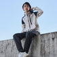 MENS STRETCH ZIPPER HOODIE