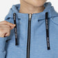 LADIES STRETCH ZIPPER HOODIE