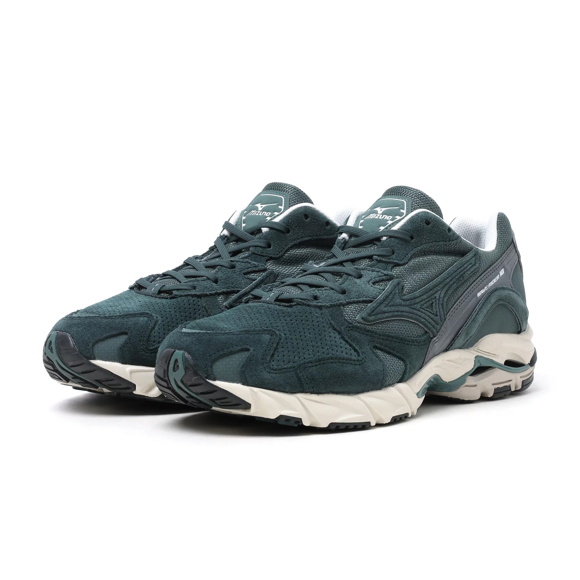 靴 MIZUNO Wave Rider 10 Wave Rider 10 Sportstyle Sneaker, Snow White/Slate